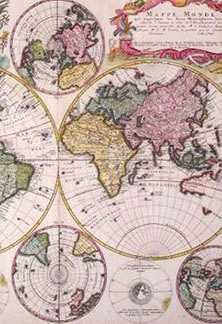 Coleccionismo-Antiguo-Mapas-Cartografía- Antigua-hasta-Siglo- XIX- Mapas-Contemporáneos-Globos-Terráqueos