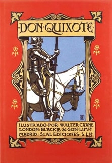 Cervantes - Don  Quixote Ilustrado por Walter Crane
