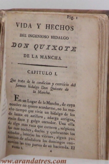El Ingenioso Hidalgo D. Quixote de la Mancha