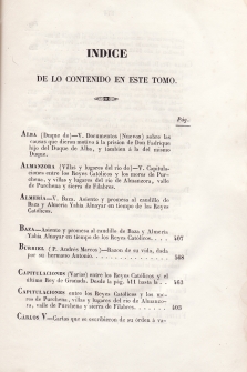 Colección de documentos inéditos para la historia de España. Tomo VIII