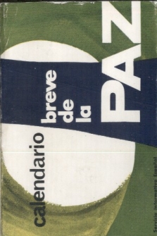 CALENDARIO BREVE DE LA PAZ (Exposición España 25 Años de Paz, 1964)