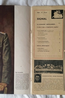 Signal nº 17 1944 Ed. U HUNGARA  - RARO, - Revista Alemana  - Propaganda nazi - II Guerra Mundial la mejor revista grafica del III Reich