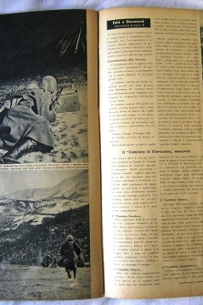 Signal nº 6 1944 Ed. I en Italiano -  Revista Alemana - RARO - Propaganda nazi - II Guerra Mundial la mejor revista grafica del III Reich