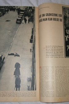 Signal nº 16 1944 Ed. Da. en Danes - Revista Alemana - RARO / Waffen SS - Propaganda nazi - II Guerra Mundial la mejor revista grafica del III Reich