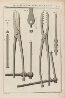 L’art du coutelier, expert en instruments de chirurgie - L'art du coutelier en ouvrages communs