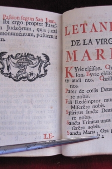 Preciosa obra con diversos OFICIOS DE LA VIRGEN MARIA (1772), seguido de OFICIO DE LOS DIFUNTOS.