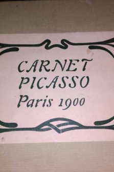 CARNET PICASSO 1900