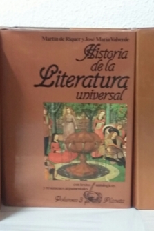 Historia de la Literatura Universal. Con textos antológicos y resúmenes argumentales