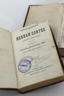 Hernán Cortés. Descubrimiento y conquista de Méjico. Tomo 1 y 2