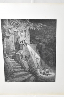Grabado orig. Doré, Casell compagny, 1870, 1ª ed.(para suscriptores), Blancanieves, nº231, 27x36 cm