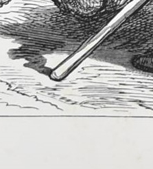 Grabado original Doré, Casell compagny, 1870, 1ª ed.(para suscriptores), Don Quijote nº238, 27x36 cm