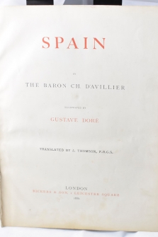 La España de Doré: Puente de San Martín en Toledo,1881,1ª edic.,34x25,5,grabado a la madera
