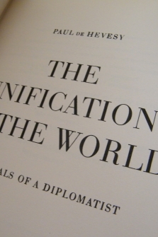 The unification of the world