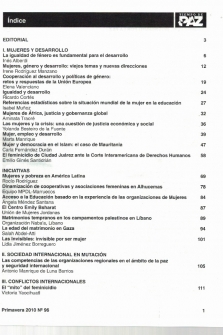 REVISTA TIEMPO DE PAZ Nº 96, PRIMAVERA 2010