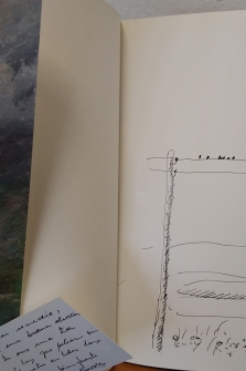 Cuaderno del mar (firmado por el autor, con dibujo original)