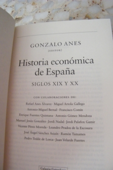 Historia económica de España (Siglos XIX y XX)
