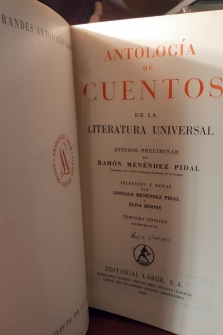 ANTOLOGÍA DE CUENTOS DE LA LITERATURA UNIVERSAL