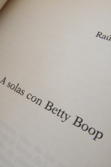A solas con Betty Boop