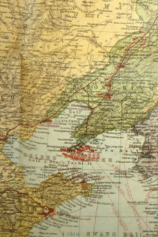 Neue Kriegskarte Von Ost-Asien (map of japan)
