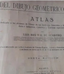 FIGURAS DE PAPEL (ED. BAUZA) - GUIA DEL DIBUJO GEOMÉTRICO ELEMENTAL, ATLAS - LUIS BRU (1920)