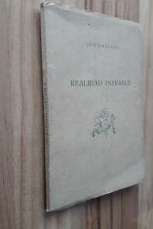 REALIDAD INEFABLE (PRIMERA EDICIÓN 1942)