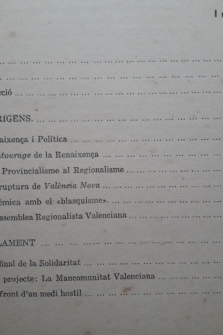 EL VALENCIANISME POLITIC 1874-1936