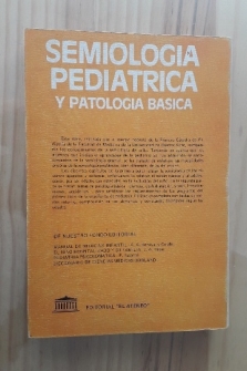 Semiologia pediátrica y patología básica (Ateneo 1982)