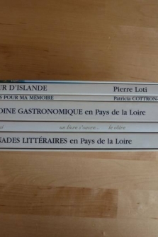 Promenades Littéraires en Pays de Loire -  Pays de la Loire, Patrimoine Gastronomique - Portraits pour ma Mémoire - Pêcheur d'Islande - Carnet de Notes (vierge).