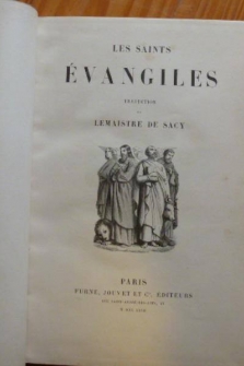 Les Saints Evangiles.
