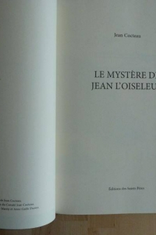 Le Mystère de Jean l'Oiseleur. Version Manuscrite.