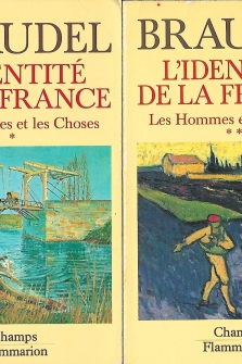L'identité de la France, espace et histoire (volume 1), les hommes et les choses (volumes 1 et 2 - COMPLET DE SES TROIS TOMES)