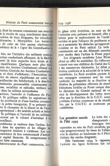 Histoire du Parti Communiste français (Manuel) - On joint les Statuts du parti Communiste Français Adoptés au Xe congrès du Part (26 au 30 juin 1946)