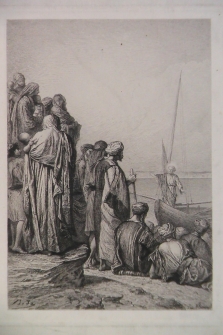 Jesús predicando desde una barca