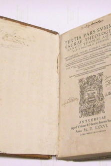 Summa Sacrae Theologiae Sancti Thomae Aquinatis. Prima Secundae, Secunda Secundae et Tertia Pars. Thomae de Vio Caietani illustrata.