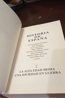 HISTORIA DE ESPAÑA - 2 TOMOS
