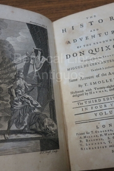 The history and adventures of the renowned don Quixote