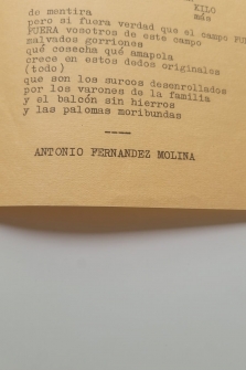 POEMAS DE LA ALDEA (CUADERNILLOS DE ALDABA, 1963, FIRMADO POR EL AUTOR)