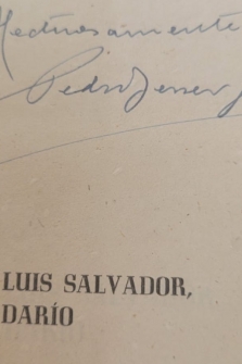 EL ARCHIDUQUE LUIS SALVADOR EN MALLORCA (1943, DEDICADO Y FIRMADO)