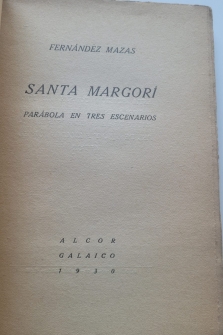 SANTA MARGORI  (1930)