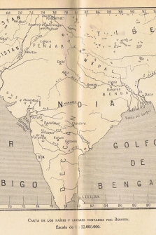 VIAJES DE FRANCISCO BERNIER. Con la descripción de los Estados del Gran Mogol, del Indostán, del Reino de Cachemira, ect. 2 Tomos.