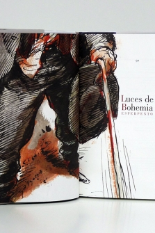 Luces de bohemia. Esperpento. Ilustraciones de José María Gallego. Edición y prólogo de Luis Alberto de Cuenca.