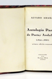 Antología parcial de poetas andaluces (1920-1935).
