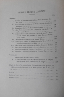 BOLETÍN DE LA REAL ACADEMIA DE LA HISTORIA. Tomos LXVL y LXVII. Año 1915.