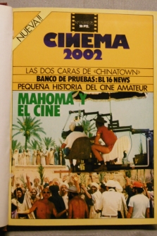CINEMA 2002. Revista mensual de cine. Colección completa.