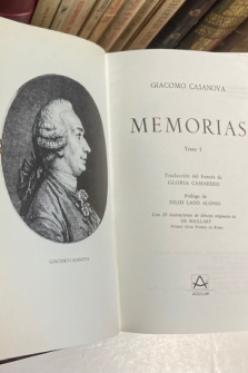 Memorias. Traducción del francés de Gloria Camarero. Prólogo de Julio Lago Alonso.
