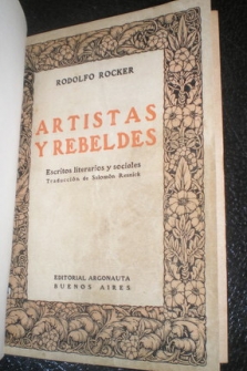 ARTISTAS Y REBELDES.
