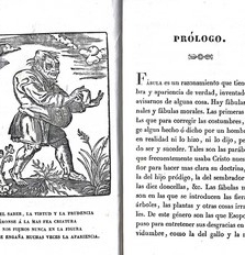Fábulas de Esopo, filósofo moral y de otros famosos autores.