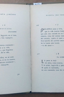 Poesía (En verso) (1917-1923).