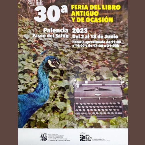 30ª Feria del Libro Antiguo y de Ocasión de Palencia.