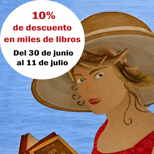 Lecturas de Verano. 10% de dto. en miles de libros del 30 de junio al 11 de julio.
